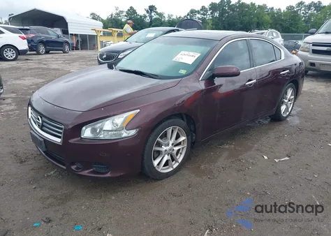 2014 Nissan Maxima 3.5 S z USA, uszkodzony, nr VIN 1N4AA5AP3EC433477